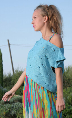 Stella Vest Top in Adriafil Giada - Downloadable PDF