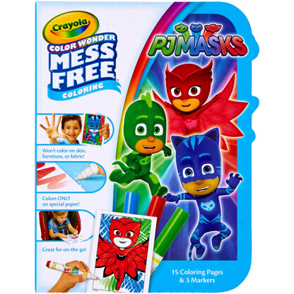 Crayola Color Wonder On The Go Coloring Kit - PJ Masks