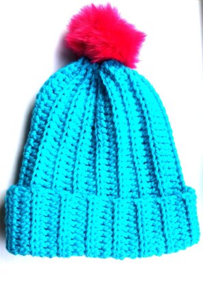 Ribbed Beanie Hat