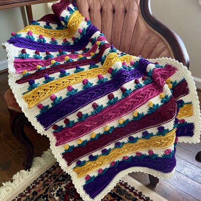 Emily's Tulip Lap Blanket