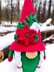 Christmas gnome girl, Crochet gnome amigurumi pattern, gnome santa, Crochet PDF pattern (English_US terms)