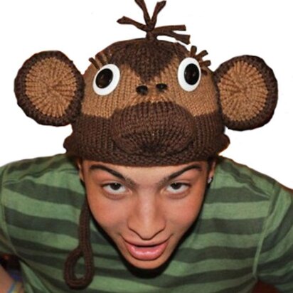 ROFL_Knit Monkey Hat