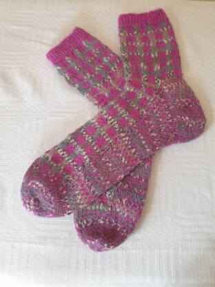 SOCK GEOMETRY: 'SQUARES'