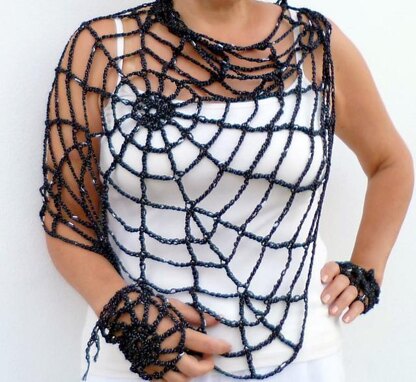 Halloween Spiderweb Outfit