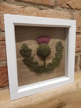 Knitted Thistle