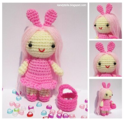 Pink Little Lady - free amigurumi crochet pattern