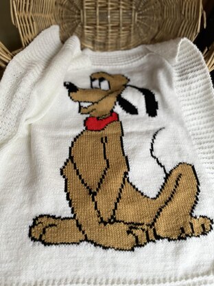 Pluto Dog Baby Blanket