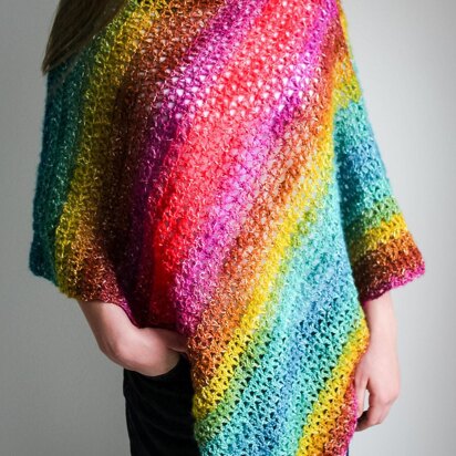 Bijou Asymmetrical Poncho