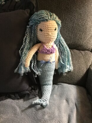 Crochet mermaid