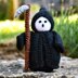 Halloween Grim Reaper Doll Knitting Pattern - Toy Knitting Pattern