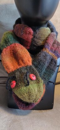 Colorful Caterpillar Scarf