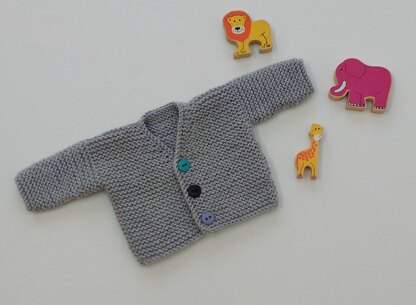 Noah Premature Baby Cardigan