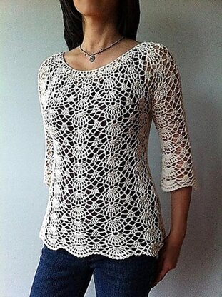 Ada - lacy shells top