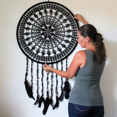 Diamond Mandala Dream catcher wall hanging