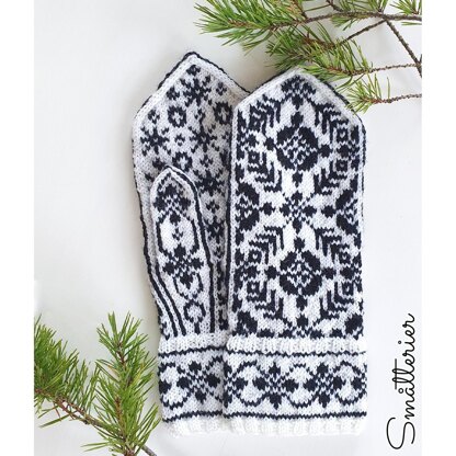 Dad's Selbu Mittens