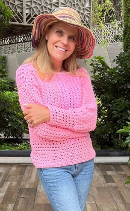 Tickled Pink Sweater