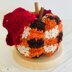 Gingham Plaid Crochet Pumpkin