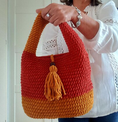 Chenille Egg Bag