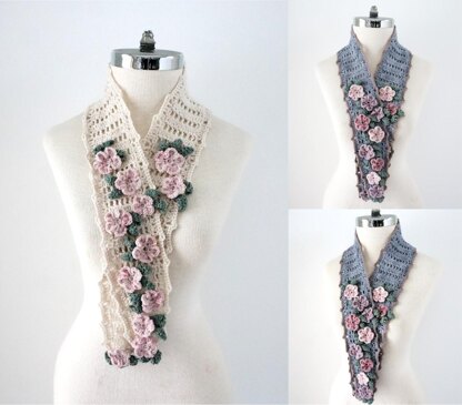 Floral Elegance Scarf