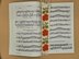 Orange flower bookmark - Traditional Romanian pattern
