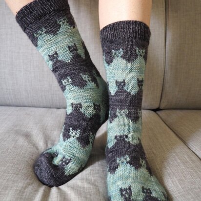 Prairie Cats Socks