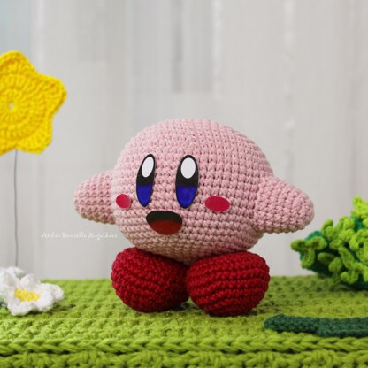 Pink Star Hero Crochet Pattern – Cute Amigurumi PDF for Beginners