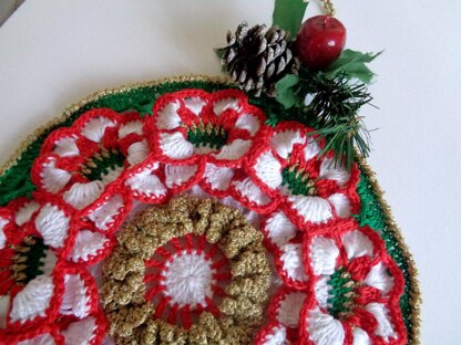 Christmas Garden Pot Holder