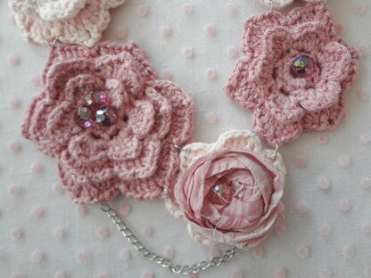 Joanna's Roses Necklace