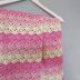 Lace Fan Stitch Baby Blanket