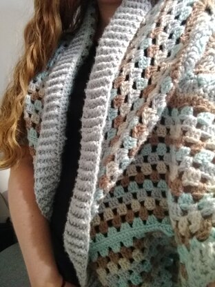 Coziest crochet cardigan