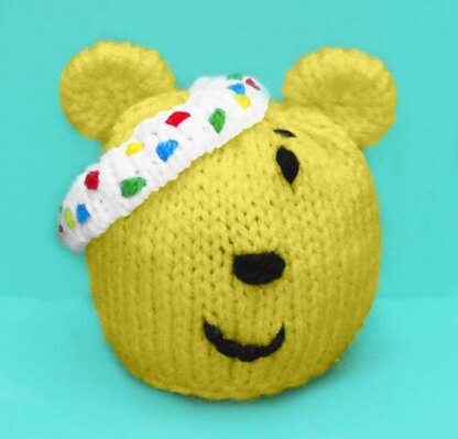 Pudsey Bear Head Orange Choc Cover