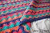 Chevron And Waves Blanket