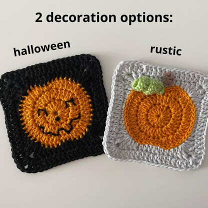Granny square pumpkin Halloween