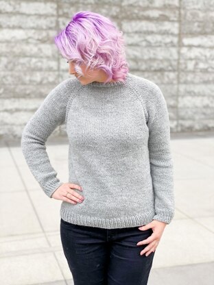 Stockinette Beginner Raglan LITE