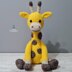 Geoff the Giraffe - UK Terminology - Amigurumi