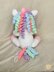 Unicorn plush amigurumi