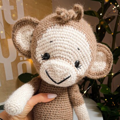 Crochet Monkey Toy Pattern