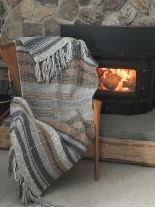 Rustic Blanket Shawl