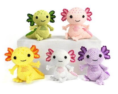 Axolotl Crochet pattern by Mei N.