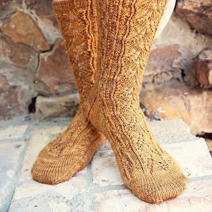 Demeter Socks - knitting pattern