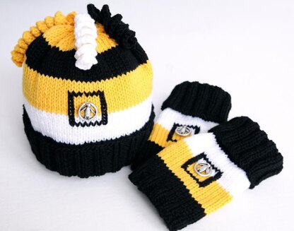 Unisex Pittsburgh Duo Hat & Mitts
