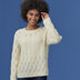 Sandpoint Pullover - Sweater Knitting Pattern For Women in Tahki Yarns Classic Superwash by Tahki Yarns