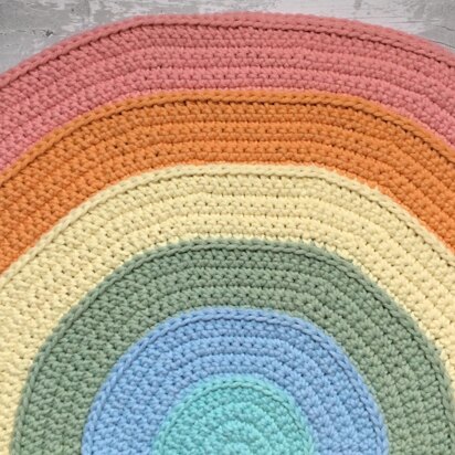 Pastel Rainbow Rug