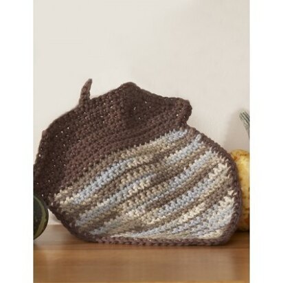 Acorn Dishcloth in Lily Sugar 'n Cream Ombre