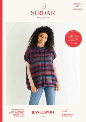 Sweater in Sirdar Jewelspun - 10293 - Downloadable PDF