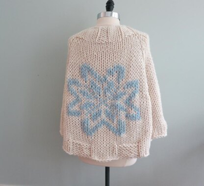 Snowy Poncho - Two Patterns - Many Possibilties