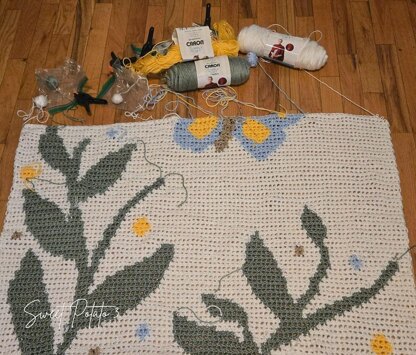 Butterfly Charm Baby Blanket