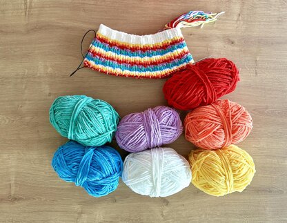 Colourful big sister dress