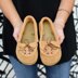 Crochet Moccasins with Flip Flop Soles