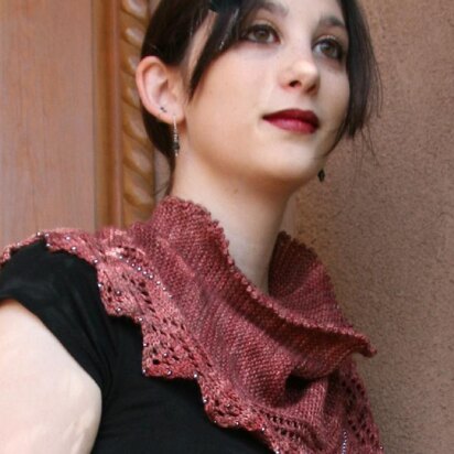 Lady Bathory Shawl - knitting pattern